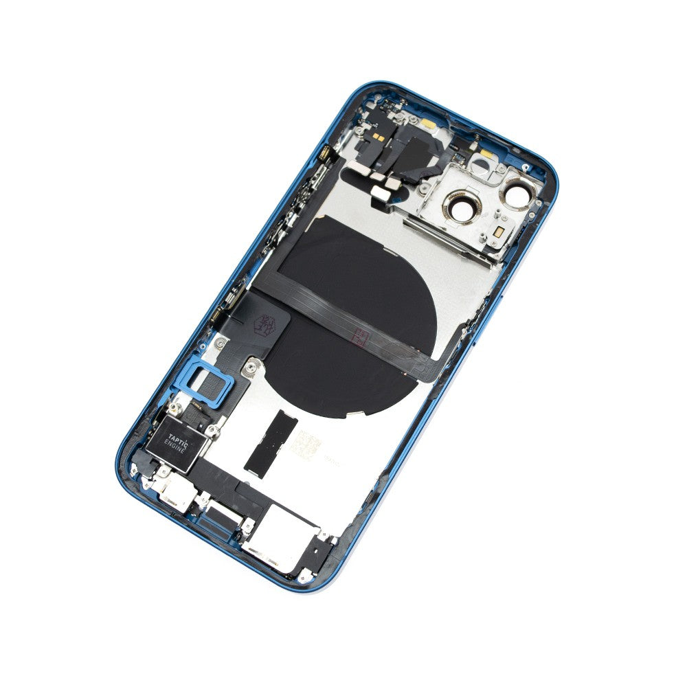 Rear Housing with Full Set Parts for iPhone 13-Blue (Purple) Rear Housing with Full Set Parts for iPhone 13-Blue (Purple)